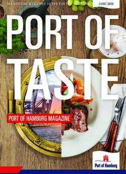 PORT OF HAMBURG MAGAZINE - THE OFFICIAL MAGAZINE OF THE PORT OF HAMBURG JUNE