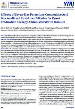 Efficacy of Seven-Day Potassium-Competitive Acid Blocker-Based First-Line Helicobacter Pylori Eradication Therapy Administered with Bismuth