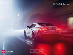2021 GR Supra - Dealer E Process