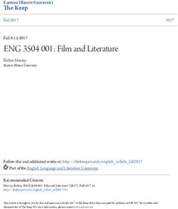 ENG 3504 001: Film and Literature - The Keep - Eastern ...