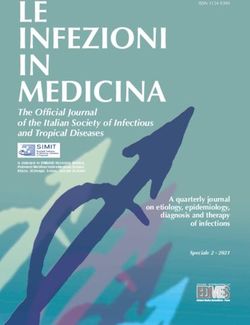 LE INFEZIONI IN MEDICINA - The Official Journal of the Italian Society of Infectious and Tropical Diseases