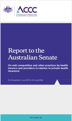 Report to the Australian Senate - On anti-competitive and other practices by health insurers and providers in relation to private health insurance ...