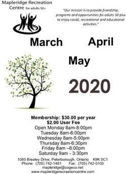 2020 Mapleridge Recreation Centre