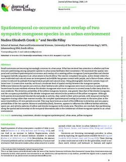 Spatiotemporal co-occurrence and overlap of two sympatric mongoose species in an urban environment