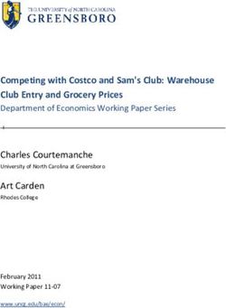 Competing with Costco and Sam's Club: Warehouse Club Entry and Grocery Prices - Bryan School of ...