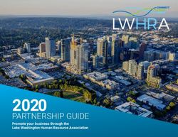 2020 PARTNERSHIP GUIDE - Promote your business through the Lake Washington Human Resource Association - Lake Washington Human ...
