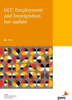 GCC EMPLOYMENT AND IMMIGRATION LAW UPDATE - MAY 2019 - INSIGHTS TAX AND LEGAL SERVICES PWC MIDDLE EAST