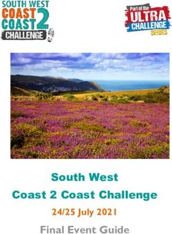 Final Event Guide South West Coast 2 Coast Challenge - 24/25 July 2021