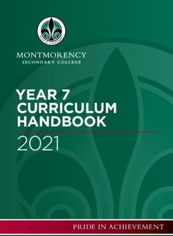 2021 YEAR 7 CURRICULUM HANDBOOK - PRIDE IN ACHIEVEMENT - MAPS marketing