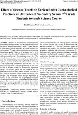 Effect of Science Teaching Enriched with Technological Practices on Attitudes of Secondary School 7th Grade Students towards Science Course - Eric