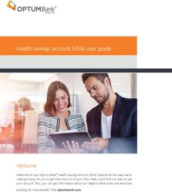 Health savings account (HSA) user guide - Welcome