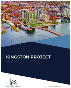 KINGSTON PROJECT 2021-2025 - Multirez Capital
