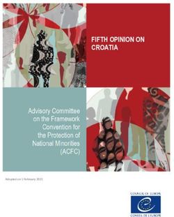 FIFTH OPINION ON CROATIA - Coe