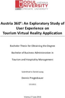 Austria 360 : An Exploratory Study of User Experience on Tourism Virtual Reality Application
