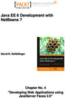 JAVA EE 6 DEVELOPMENT WITH NETBEANS 7 - CHAPTER NO. 4 "DEVELOPING WEB APPLICATIONS USING JAVASERVER FACES 2.0"