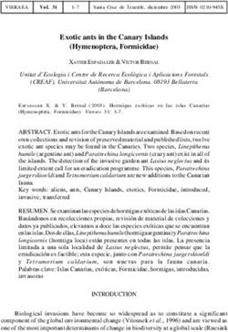 Exotic ants in the Canary Islands (Hymenoptera, Formicidae)