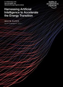 Harnessing Artificial Intelligence to Accelerate the Energy Transition - WHITE PAPER SEPTEMBER 2021