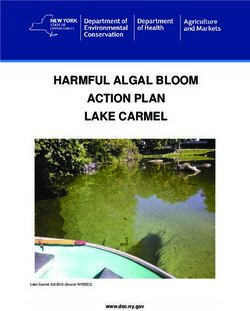 HARMFUL ALGAL BLOOM ACTION PLAN LAKE CARMEL - www.dec.ny.gov - Department of ...