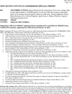 NEW HAVEN CITY PLAN COMMISSION SPECIAL PERMIT