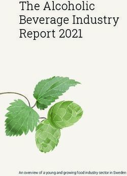 The Alcoholic Beverage Industry Report 2021 - An overview of a young and growing food industry sector in Sweden