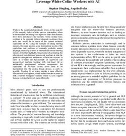 Leverage White-Collar Workers with AI - Stephan J&uuml;ngling, Angelin Hofer - CEUR Workshop ...