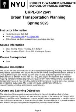 URPL-GP 2641 Urban Transportation Planning Spring 2023