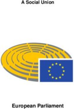European Parliament - A Social Union - EuroMUN