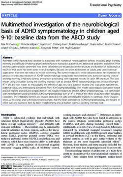 Multimethod investigation of the neurobiological basis of ADHD symptomatology in children aged 9-10: baseline data from the ABCD study - Nature
