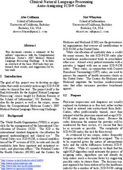 Clinical Natural Language Processing Auto-Assigning ICD-9 Codes