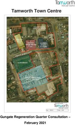 Tamworth Town Centre - Gungate Regeneration Quarter Consultation - February 2021
