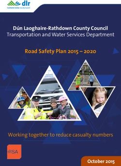 Road Safety Plan 2015 2020 - Dún Laoghaire-Rathdown County Council Transportation and Water Services Department - Dún Laoghaire-Rathdown