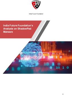 India Future Foundation's Analysis on ShadowPad Malware