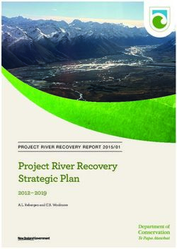 PROJECT RIVER RECOVERY STRATEGIC PLAN 2012 - 2019 PROJECT RIVER RECOVERY REPORT 2015/01 - DOC