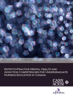 Entry-to-Practice Mental Health and Addiction Competencies for Undergraduate Nursing Education in Canada