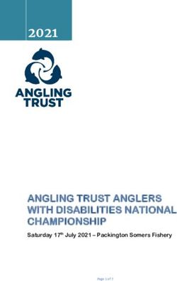 2021 ANGLING TRUST ANGLERS WITH DISABILITIES NATIONAL CHAMPIONSHIP Saturday 17th July 2021 - Packington Somers Fishery