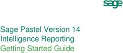 Sage Pastel Version 14 Intelligence Reporting Getting Started Guide