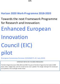 Enhanced European Innovation Council (EIC) pilot - Europa EU