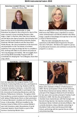 BGHS instrumental tutors 2019 - Burwood Girls High ...