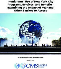 Immigrants' Use of New York City Programs, Services, and Benefits: Examining the Impact of Fear and Other Barriers to Access - By Daniela Alulema ...