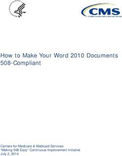 How to Make Your Word 2010 Documents 508-Compliant - Centers for Medicare & Medicaid Services "Making 508 Easy" Continuous Improvement Initiative ...