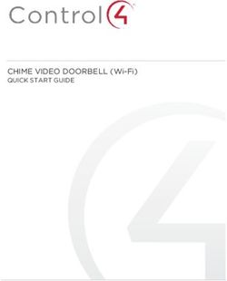 CHIME VIDEO DOORBELL (Wi-Fi) - QUICK START GUIDE - Adeo Group