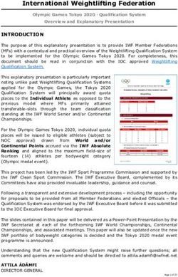 International Weightlifting Federation - IWF
