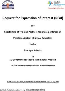 REQUEST FOR EXPRESSION OF INTEREST (REOI) - NSDC
