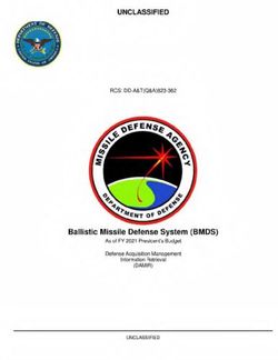 Ballistic Missile Defense System (BMDS) - UNCLASSIFIED RCS: DD-A&T(Q&A)823-362 - (DAMIR) - Executive Services ...
