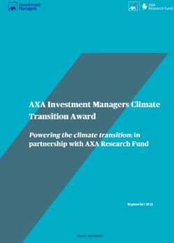 September 2021 - AXA Research Fund
