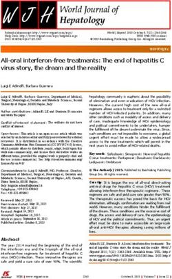 All-oral interferon-free treatments: The end of hepatitis C virus story, the dream and the reality