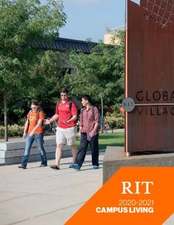 CAMPUS LIVING 2020-2021 - Rochester Institute of Technology
