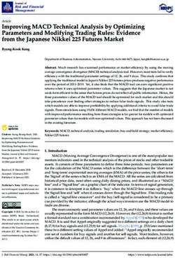 Improving MACD Technical Analysis by Optimizing Parameters and Modifying Trading Rules: Evidence from the Japanese Nikkei 225 Futures Market - MDPI
