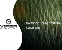 Investor Presentation - August 2020 - Viper Energy Partners