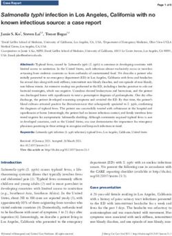 Salmonella typhi infection in Los Angeles, California with no known infectious source: a case report